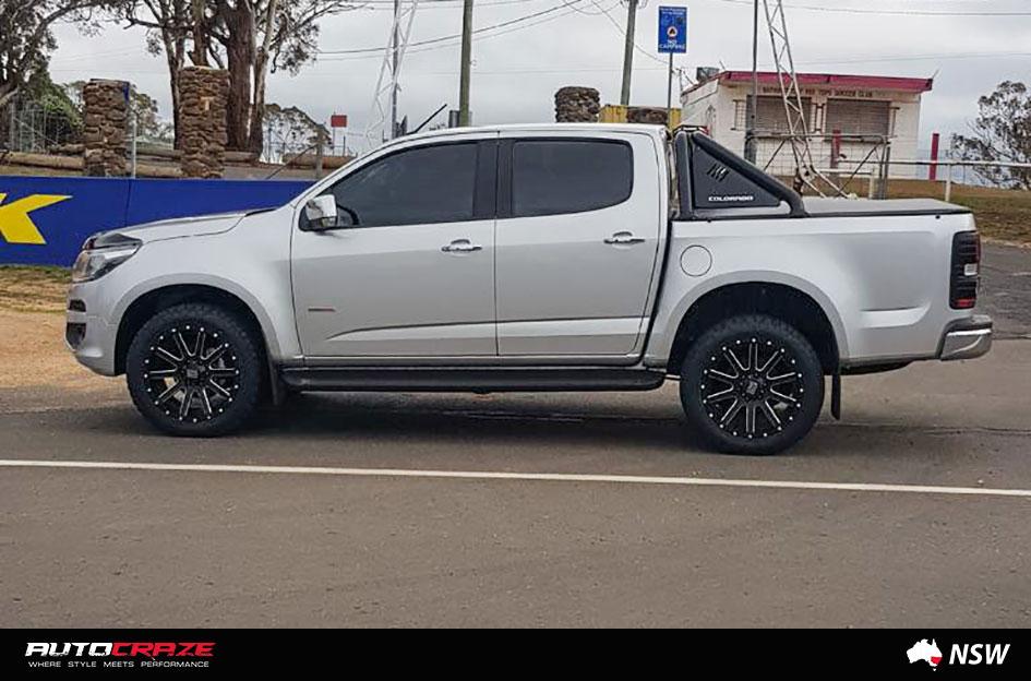 HOLDEN COLORADO HEIST SATIN BLACK MILLED